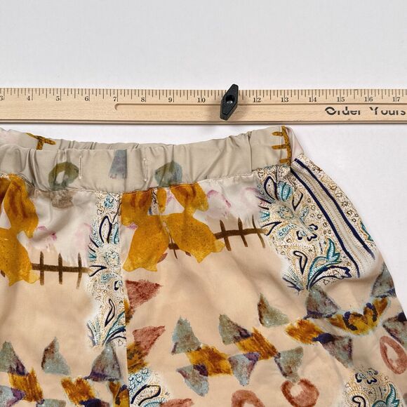 Anthropologie Eloise Pants Size 4‎ Elastic Waist Relaxed Fit Boho Casual Light - Picture 8 of 9